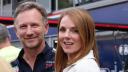 F1: Christian Horner, de mana cu sotia, celebra Spice Girl Geri Halliwell,  dupa ce a scapat de acuzatiile de comportament <span style='background:#EDF514'>INADE</span>cvat fata de o angajata