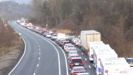 Valea Prahovei, blocata la inceputul saptamanii. CNAIR anunta restrictii de trafic