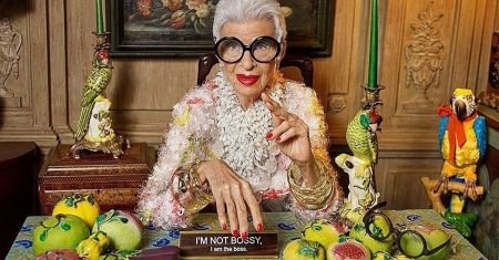 Doliu in lumea modei. Supranumita star<span style='background:#EDF514'>LETA</span> geriatrica s-a stins din viata la 102 ani