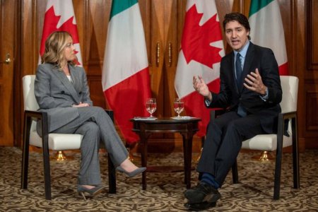 Premierii Canadei si Italiei si-au anulat vizita la o galerie de arta din motive de securitate