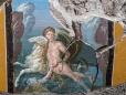 O noua descoperire la Pompeii: Fresca mitologica a lui Frix si Hele