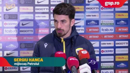 FCSB - Petrolul Ploiesti 1-0 » Sergiu Hanca: Trebuie sa fim pregatiti pentru play-out. Mergem inainte