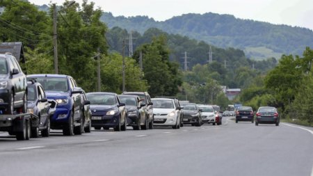 Restrictii de circulatie pe DN1, intre Sinaia si Comarnic