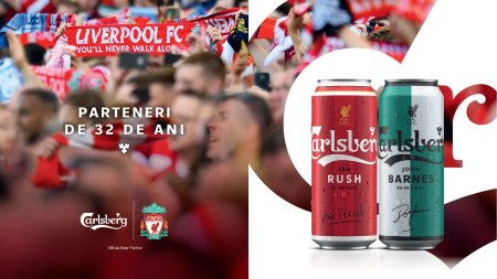 <span style='background:#EDF514'>CARLSBERG</span> prelungeste parteneriatul istoric cu FC Liverpool pentru inca 10 ani