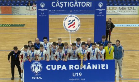 Futsal: CSM Targu Mures a castigat finala Cupei Romaniei U19
