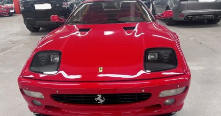 Gasit dupa 28 ani. Bolidul Ferrari furat in 1995 de la fostul campion de Formula 1 Gerhard Berger, descoperit in Marea Britanie
