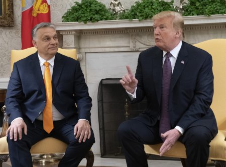Viktor Orban si Donald Trump se intalnesc vineri, in Florida. Liderul ungar considera ca doar <span style='background:#EDF514'>REPUBLICANUL</span> poate aducea pacea in Ucraina