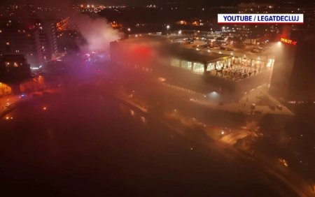 Parintii copiilor care au provocat un incendiu la un centru comercial din Cluj, buni de plata. Costul pagubelor provocate