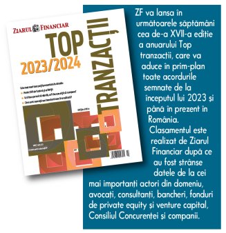 ZF <span style='background:#EDF514'>TOP TRANZACTII</span> 2023/2024. Ce sectoare sunt in vizorul investitorilor din piata de M&A in 2024? Toate-s vechi si noua toate