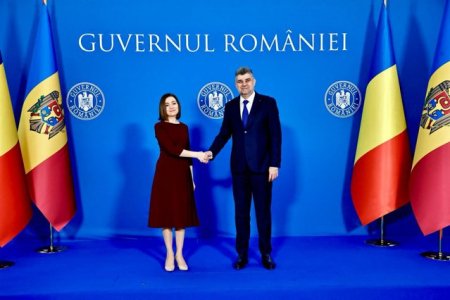 Premierul Marcel Ciolacu a avut o intrevedere cu presedintele Republicii Moldova, Maia Sandu