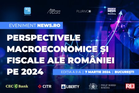 Ministrii Marcel Bolos si Adrian Caciu participa la evenimentul News.ro Perspectivele macroeconomice si fiscale ale Romaniei pe 2024