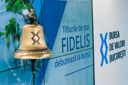 Bursa. Ministerul Finantelor listeaza vineri, 8 martie, titluri de stat Fidelis de aproape 1,8 mld. lei la Bursa de Valori Bucuresti