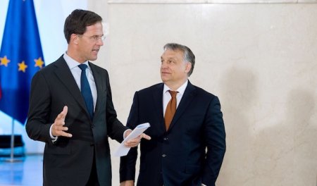 Ungaria ii ridica mingea la <span style='background:#EDF514'>FILEU</span> lui Johannis: Rutte poate sa-si ia adio de la sprijinul Budapestei pentru sefia NATO