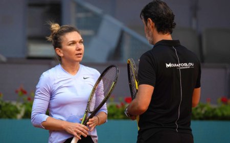 Mesaj acid spre Patrick Mouratoglou: O sa fie foarte ciudat cand va sta fata in fata cu Simona Halep