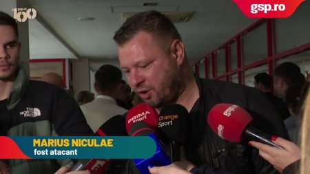 Marius Niculae, prezent pentru meciul dulailor cu Sporting discuta despre Dinamo, Simona Halep si derby-ul de Sambata