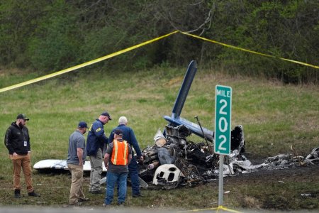 Un avion cu cinci persoane la bord s-a prabusit si a explodat in Tennessee, SUA. Impactul a fost nimicitor