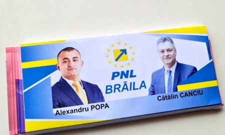 Startul precampaniei la Braila: PSD cu podul lui Tudose, liberalii cu ciocolata Milka PNL si o telegondola