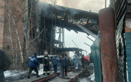 Explozie la o centrala electrica din Rusia. Trei persoane sunt disparute, 18 au fost ranite