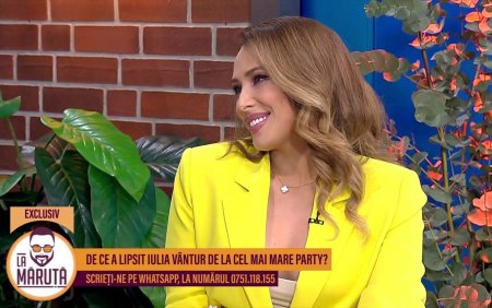 Iulia Vantur: De fiecare data cand vin in tara, mi se spune ca m-am despartit. Ce cadou i-a dat Maruta pentru <span style='background:#EDF514'>SALMA</span>n Khan