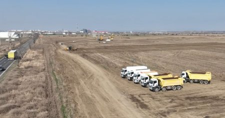 Turcii au luat cu asalt portiunea lipsa din Autostrada Moldovei. Au 20 de luni la dispozitie VIDEO