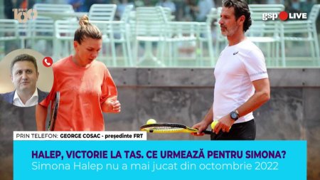 GSP LIVE » Raul Rusescu il intreba pe George Cosac, despre inghetarea clasamentului in cazul Simonei Halep