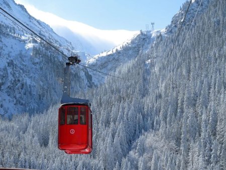 Cinci turisti au ramas blocati in telecabina de la Balea Lac