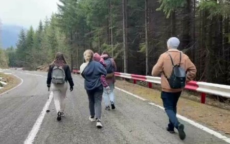 Marturia turistilor blocati in telecabina de la Balea, cu un copil mic: 