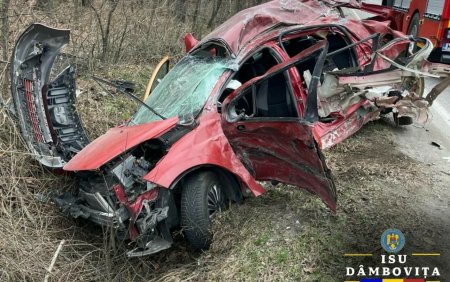 Accident mortal intre un TIR si un autoturism. Traficul in zona a fost blocat | FOTO