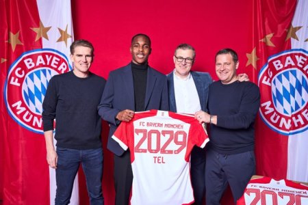 Mathys Tel, de la Bayern Munchen, si-a prelungit contractul pana in 2029