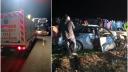 Accident mortal pe DN5C, intre localitatile Gaujani si Pietrisu | O <span style='background:#EDF514'>FATA DE 19 ANI</span> a murit