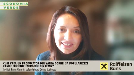 ZF Economia verde. Familia Chiruta face in Vatra Dornei case eco-friendly din lemn si trimite peste 90% din productie la export. La Dorna EcoHouse vin multi romani din tari unde traditia caselor din lemn este mai mare. Altii isi doresc doar sa poata incalzi si raci casele cu costuri <span style='background:#EDF514'>MINIME</span>.