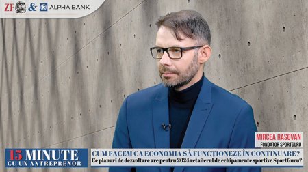 ZF 15 minute cu un antreprenor. Mircea Rasovan, SportGuru: Vrem sa mai deschide<span style='background:#EDF514'>M MAGAZIN</span>e in tara si sa ne extindem inclusiv peste granite. Ambitia mea este sa ma bat cu cehii, polonezii sau ungurii