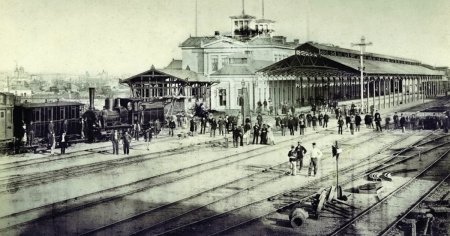 Gara de Nord din Bucuresti avea initial numele altui oras celebru al Romaniei. Este ridicata pe terenul boierului Dinicu Golescu