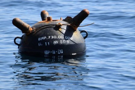 O mina marina ar fi fost descoperita in Marea Neagra in zona Costinesti. Autoritatile intervin de urgenta