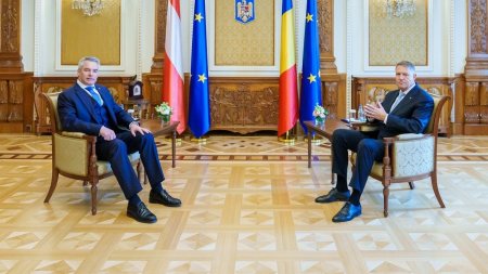 Klaus Iohannis: Am convenit cu Karl Nehammer sa continuam procesul pentru aderarea completa a Romaniei la Spatiul Schengen