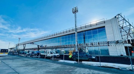 Noul terminal de <span style='background:#EDF514'>PLECARI</span> externe al Aeroportului International din Timisoara va fi inaugurat la finalul acestei luni, cu prilejul intrarii Romaniei in Spatiul Schengen aerian