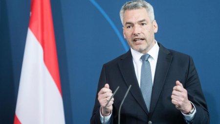 Karl Nehammer nu a vorbit despre Schengen sau Romania in discursul de la Bucuresti