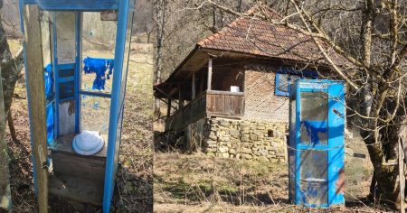 Satul-fantoma cu cabina telefonica folosita ca WC. Povestea stranie a catunulului Tomnatec din Apuseni VIDEO