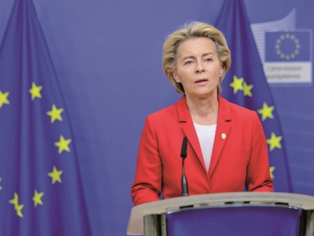 Ursula von der Leyen, cea care nu danseaza cu <span style='background:#EDF514'>LUPII</span>