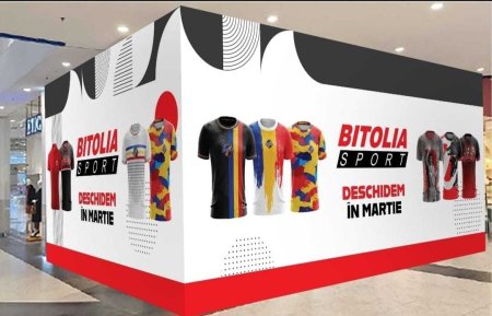 Descopera Spiritul Sportiv Romanesc la BITOLIA SPORT, magazinul de echipamente sportive care se va deschide in <span style='background:#EDF514'>BANEAS</span>a Shopping City, pe 9 martie