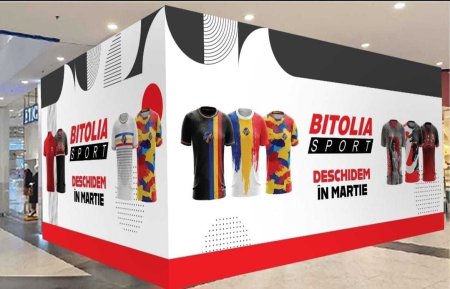 Descopera Spiritul Sportiv Romanesc la BITOLIA SPORT, magazinul de echipamente sportive care se va deschide in Baneasa Shopping City, pe 9 martie