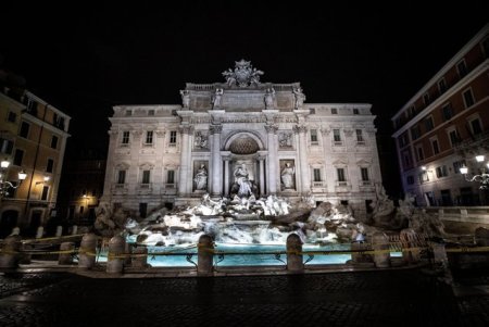 Unde ajung monedele aruncate in Fontana di Trevi din Roma