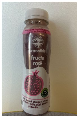 Smoothie cu fructe rosii, retras de la comercializare din magazinele Lidl , intrucat contine un ingredient contaminat cu patulina, iar aceasta dauneaza sanatatii si poate duce la <span style='background:#EDF514'>GREAT</span>a, varsaturi si indigestie / Clientii, sfatuiti sa nu consume produsul