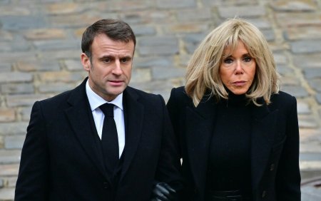 Presedintele Macron denunta informatiile false conform carora sotia sa ar fi o femeie transgender