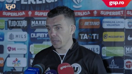 FC VOLUNTARI - U CLUJ 0-0 » Dan Nistor, declaratii dupa infrangerea ce i-a costat pe clujeni accesul in play-off: 