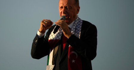 Huiduielile impotriva unui candidat pe care il prezenta il surprind pe presedintele turc Er<span style='background:#EDF514'>DOGAN</span> VIDEO