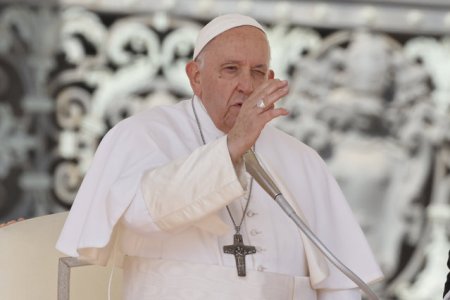 Papa sustine ca Ucraina ar trebui sa aiba curajul steagului alb