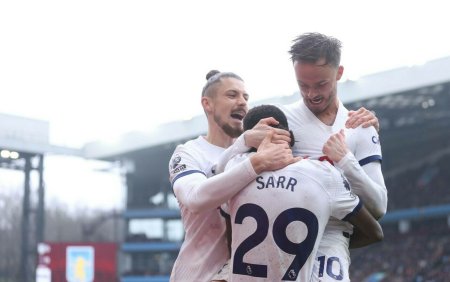 Cu Radu Dragusin pe teren, Tottenham a zdrobit-o pe Aston Villa, in Premier League