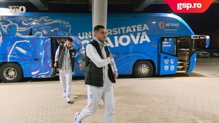 FCU CRAIOVA - CSU CRAIOVA » Sosirea Universitatii la stadion