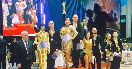 Cine sunt cei doi antrenori din Arad care au cucerit al treilea titlu consecutiv de campioni nationali la dans sportiv